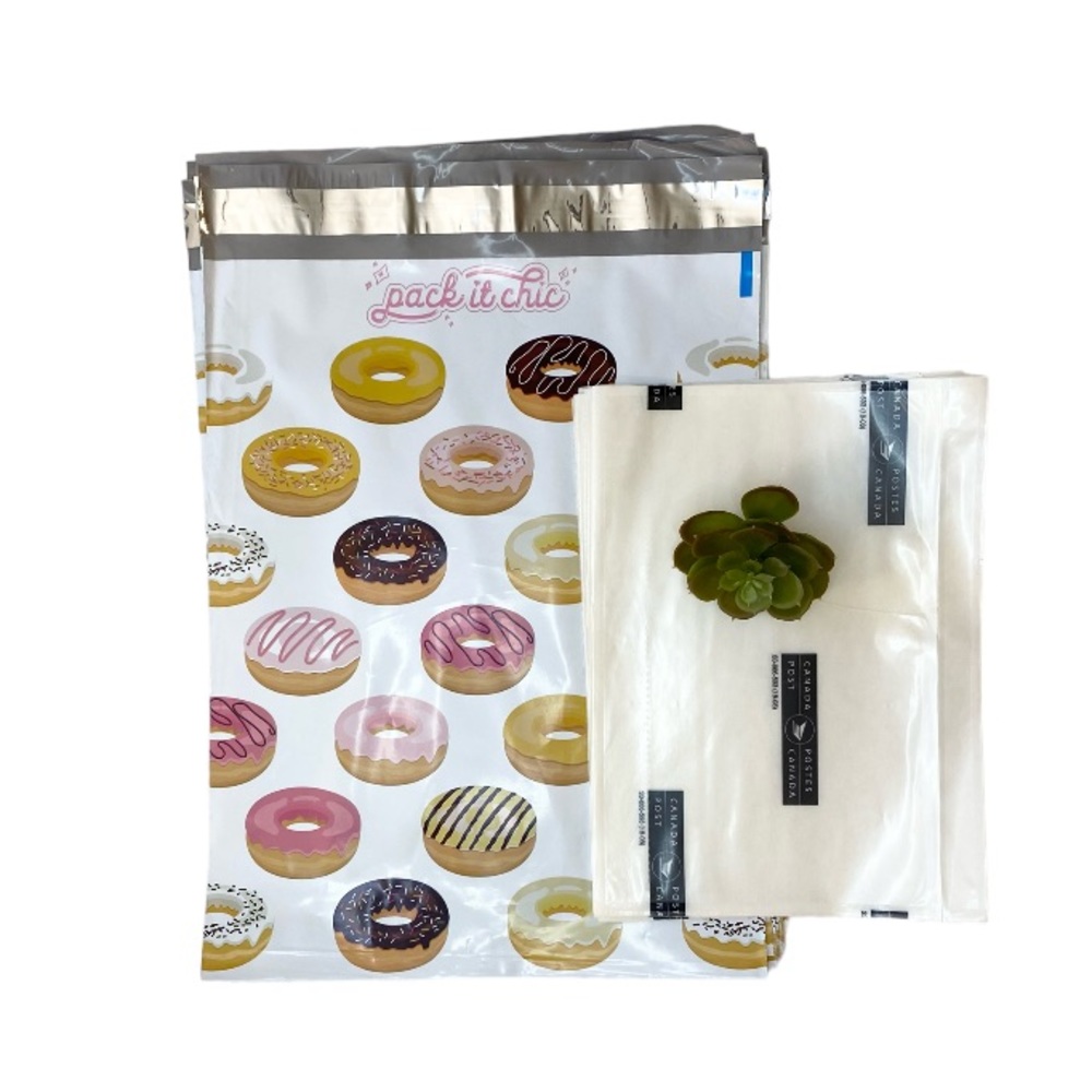 10 Pack Donut Poly Mailers With Shipping Envelopes New